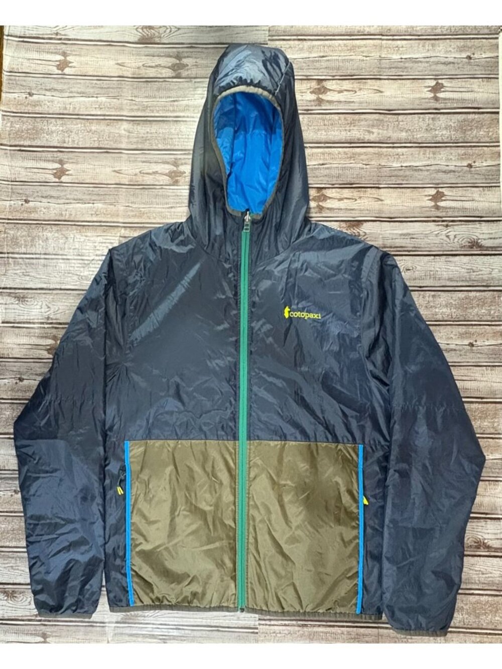 Cotopaxi Teca Calido Insulated Hooded Jacket Reversible Full Zip Size M NWOT